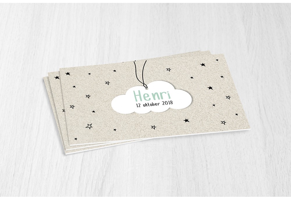 Wolkje met sterretjes Wolkje met sterretjes